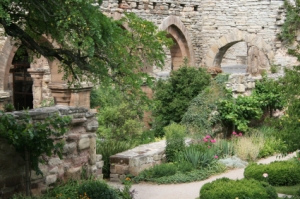 Formal Garden, Flower Bed, Old Ruin, Gothic Style, Monastery, Abbey,  Church, herbs