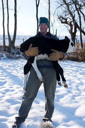 Diron holding baby calf.jpg1